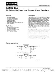 FAN1587ADX datasheet pdf Fairchild Semiconductor