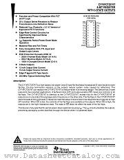 CY74FCT2574TSOCT datasheet pdf Texas Instruments