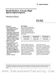 HCPL-M453 datasheet pdf Agilent (Hewlett-Packard)