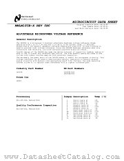 5962-9091401MXA datasheet pdf National Semiconductor