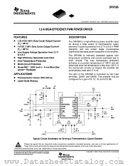 DRV590DWP datasheet pdf Texas Instruments