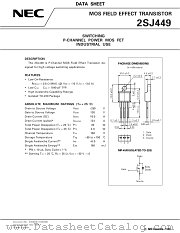 2SJ449(JM) datasheet pdf NEC