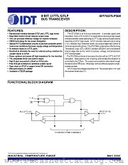 IDT74GTLP306PGI8 datasheet pdf IDT