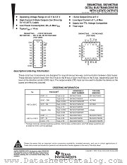 SN74HCT645PWT datasheet pdf Texas Instruments