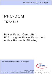 TDA 4817 datasheet pdf Infineon