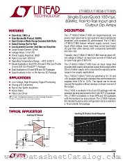 LT1805 datasheet pdf Linear Technology