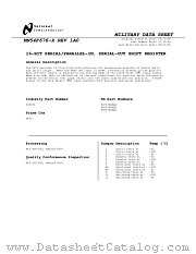 54F676SDMQB datasheet pdf National Semiconductor