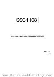 S6C1108 datasheet pdf Samsung Electronic