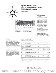 HMMC-3008 datasheet pdf Agilent (Hewlett-Packard)