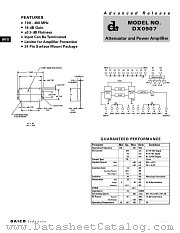 DX0907 datasheet pdf DAICO Industries