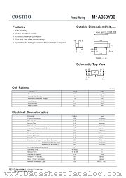 M1A050Y00 datasheet pdf Cosmo Electronics
