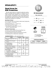 DF6A6.8FUT1 datasheet pdf ON Semiconductor