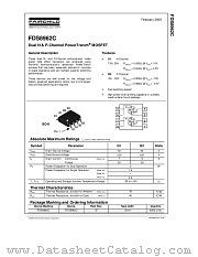 FDS8962C datasheet pdf Fairchild Semiconductor