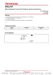 HVL147 datasheet pdf Renesas