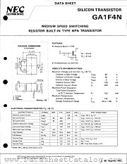 GA1F4N-T1 datasheet pdf NEC