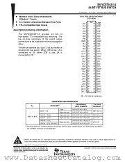 SN74CBT16211AZQLR datasheet pdf Texas Instruments