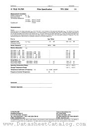 TFS225A datasheet pdf Vectron