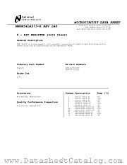 DM54LS273J-MLS datasheet pdf National Semiconductor