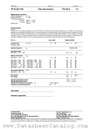 TFS282A datasheet pdf Vectron