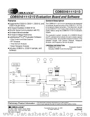 CS5510 datasheet pdf Cirrus Logic