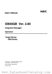 USBB17ID703000-QB datasheet pdf NEC