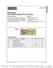 RMDA20420 datasheet pdf Fairchild Semiconductor