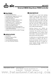 AIC1577 datasheet pdf Analog Integrations Corporation
