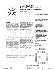 HDMP-0482 datasheet pdf Agilent (Hewlett-Packard)
