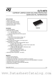 CLT3-4B datasheet pdf ST Microelectronics