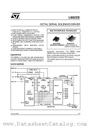 L9822EPD013TR datasheet pdf ST Microelectronics