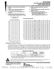 SN74LVT32240ZKER datasheet pdf Texas Instruments