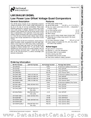 5962-87739012A datasheet pdf National Semiconductor