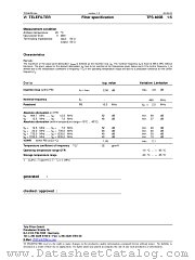 TFS465B datasheet pdf Vectron