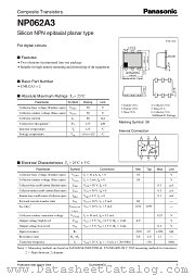 NP062A3 datasheet pdf Panasonic