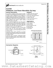 5962-9200401MPA datasheet pdf National Semiconductor