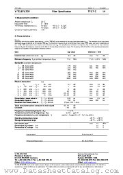 TFS71C datasheet pdf Vectron