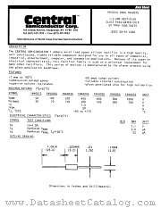 1N4001G datasheet pdf Central Semiconductor