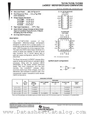 TLC139MJ datasheet pdf Texas Instruments