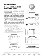 MC74VHC1GT08DF1G datasheet pdf ON Semiconductor