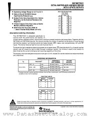 SN74BCT2241N datasheet pdf Texas Instruments
