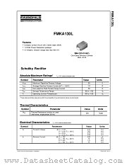 FMKA130L datasheet pdf Fairchild Semiconductor