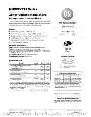 MMSZ22ET1 datasheet pdf ON Semiconductor