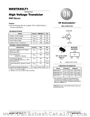 MMBTA92L datasheet pdf ON Semiconductor