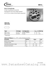 BBY52-02L datasheet pdf Infineon