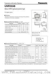 UNR32A8 datasheet pdf Panasonic