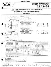 2SA1464-T1B datasheet pdf NEC