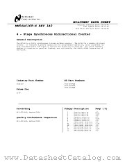 5962R9160301MEA(54AC169DMQB-RH) datasheet pdf National Semiconductor