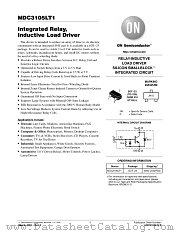 MDC3105LT1 datasheet pdf ON Semiconductor