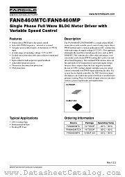 FAN8460MTC datasheet pdf Fairchild Semiconductor
