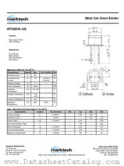 MT5260W-UG datasheet pdf Marktech Optoelectronics